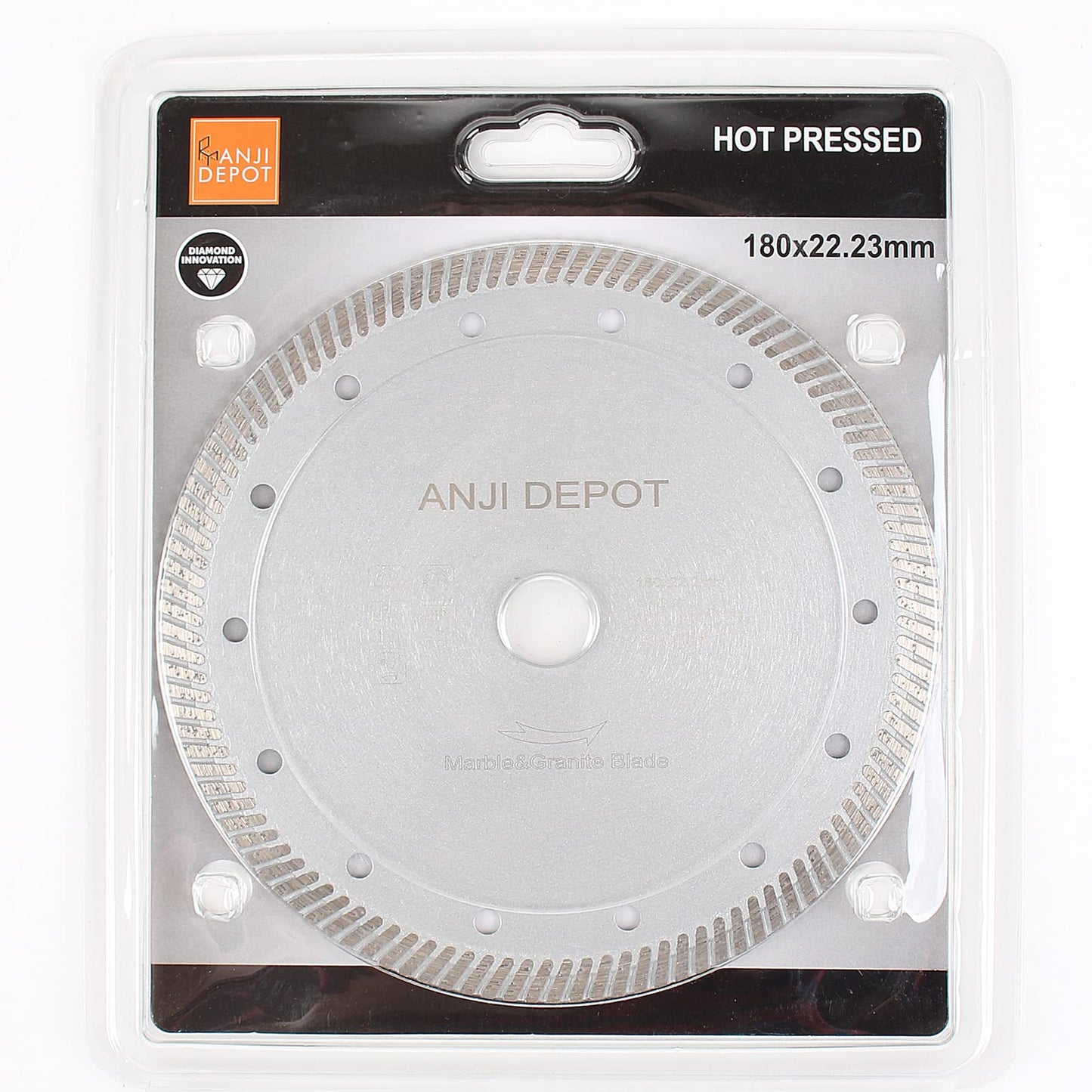 7-Inch Turbo diamond saw blade for stone material cutting