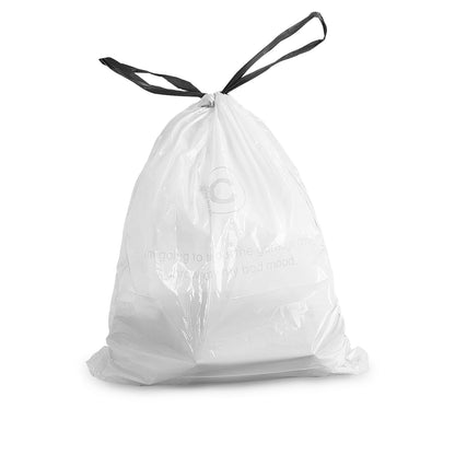 Grandma Shark Strong Drawstring Bin Bags - Large Capacity, Leak-Proof, Scent-Free