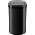 display4top Stainless Steel Automatic Touchless Kitchen Bathroom Sensor Bin,Trash Can,Touch Bin (58LRound)