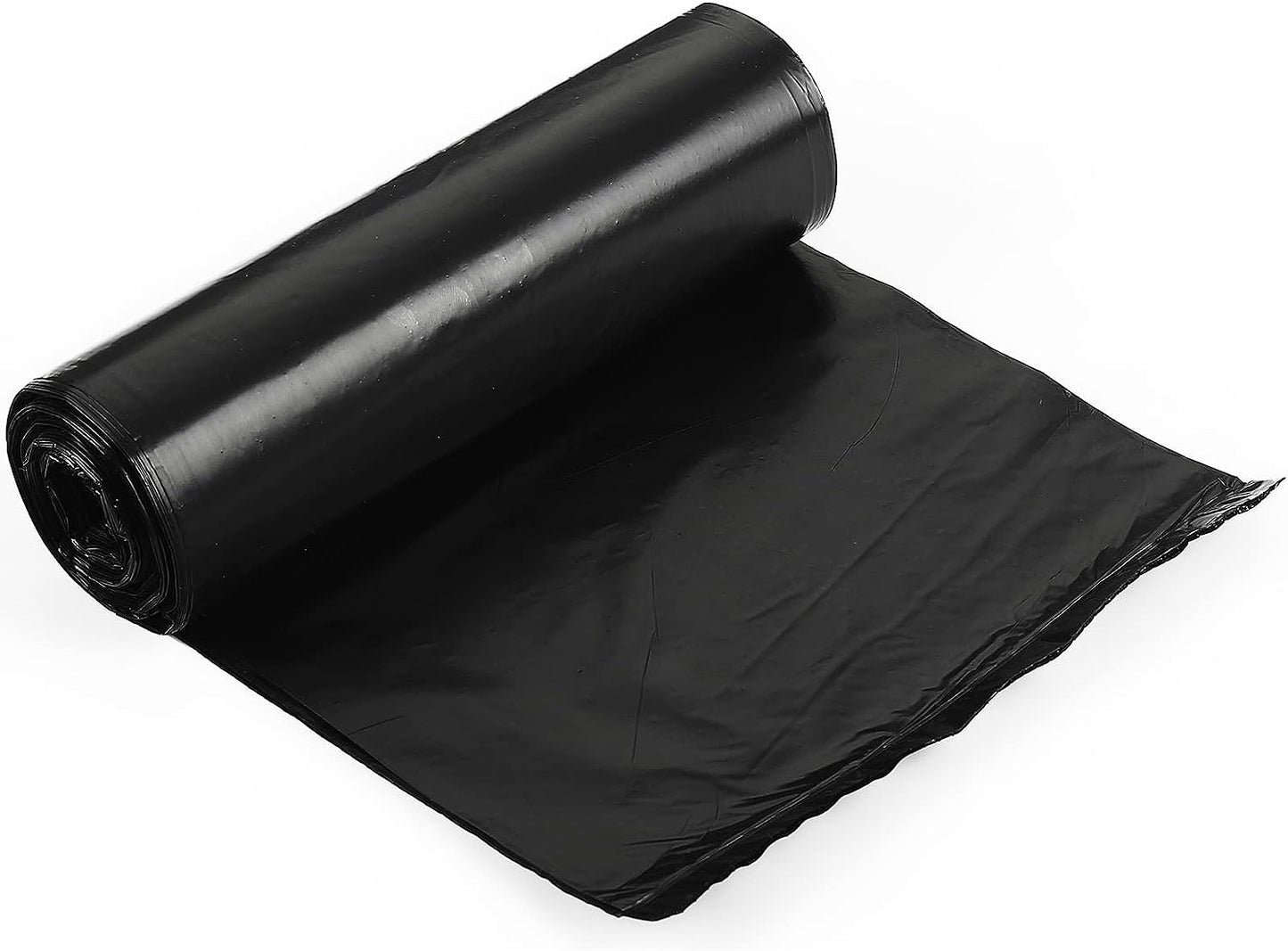 GRANDMA SHARK Heavy Duty Black Bin Bags - Super Strong, Large Capacity