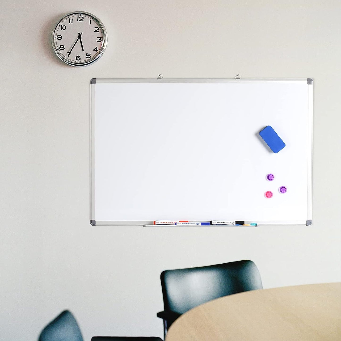 GRANDMA SHARK Magnetic Whiteboard, Aluminum Frame, 600 × 900 mm