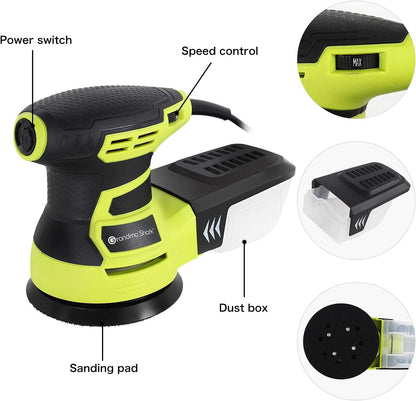 GRANDMA SHARK Multifunction Orbital Sander - Powerful and Versatile Sanding Tool