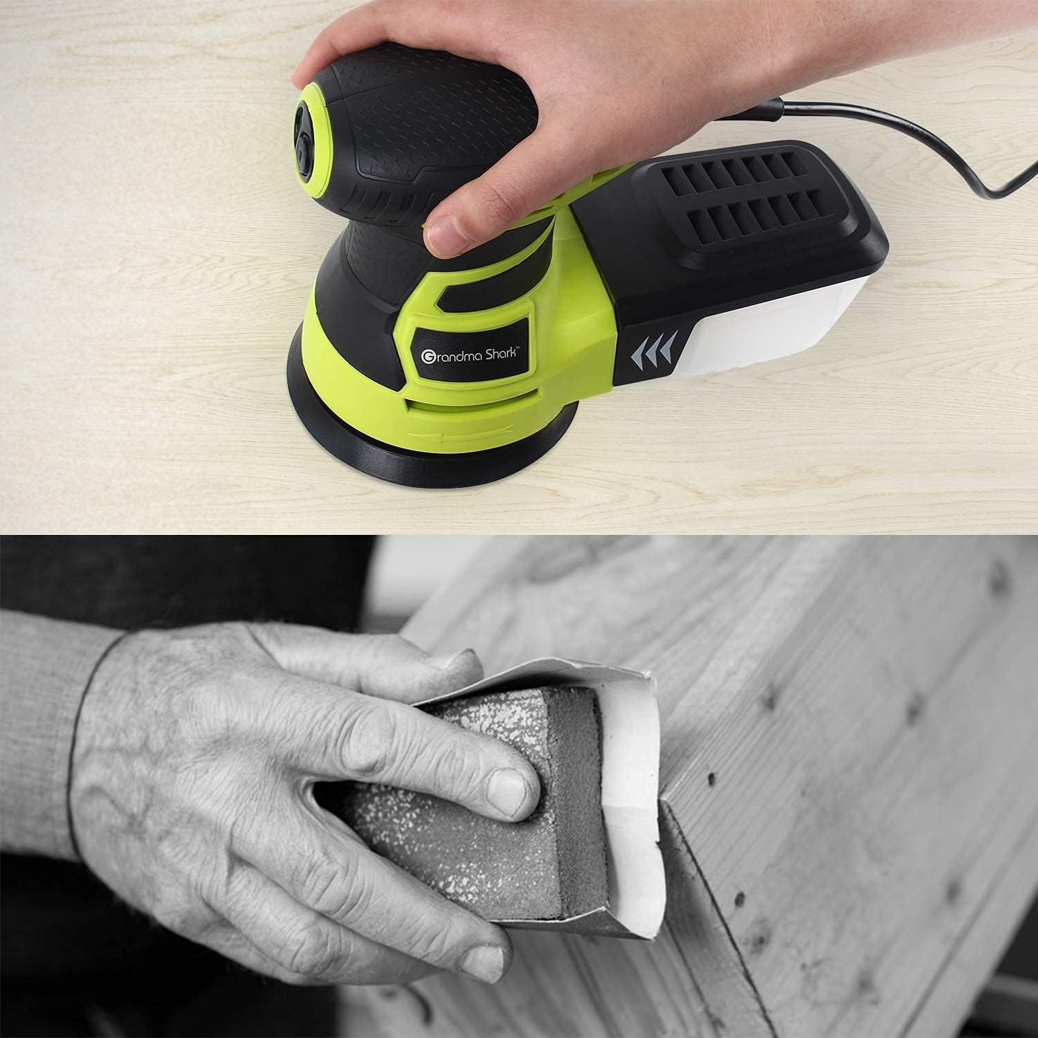 GRANDMA SHARK Multifunction Orbital Sander - Powerful and Versatile Sanding Tool