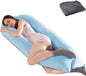 GRANDMA SHARK Pregnancy Pillow - U-shaped Maternity Pillow & Body Pillow Blue