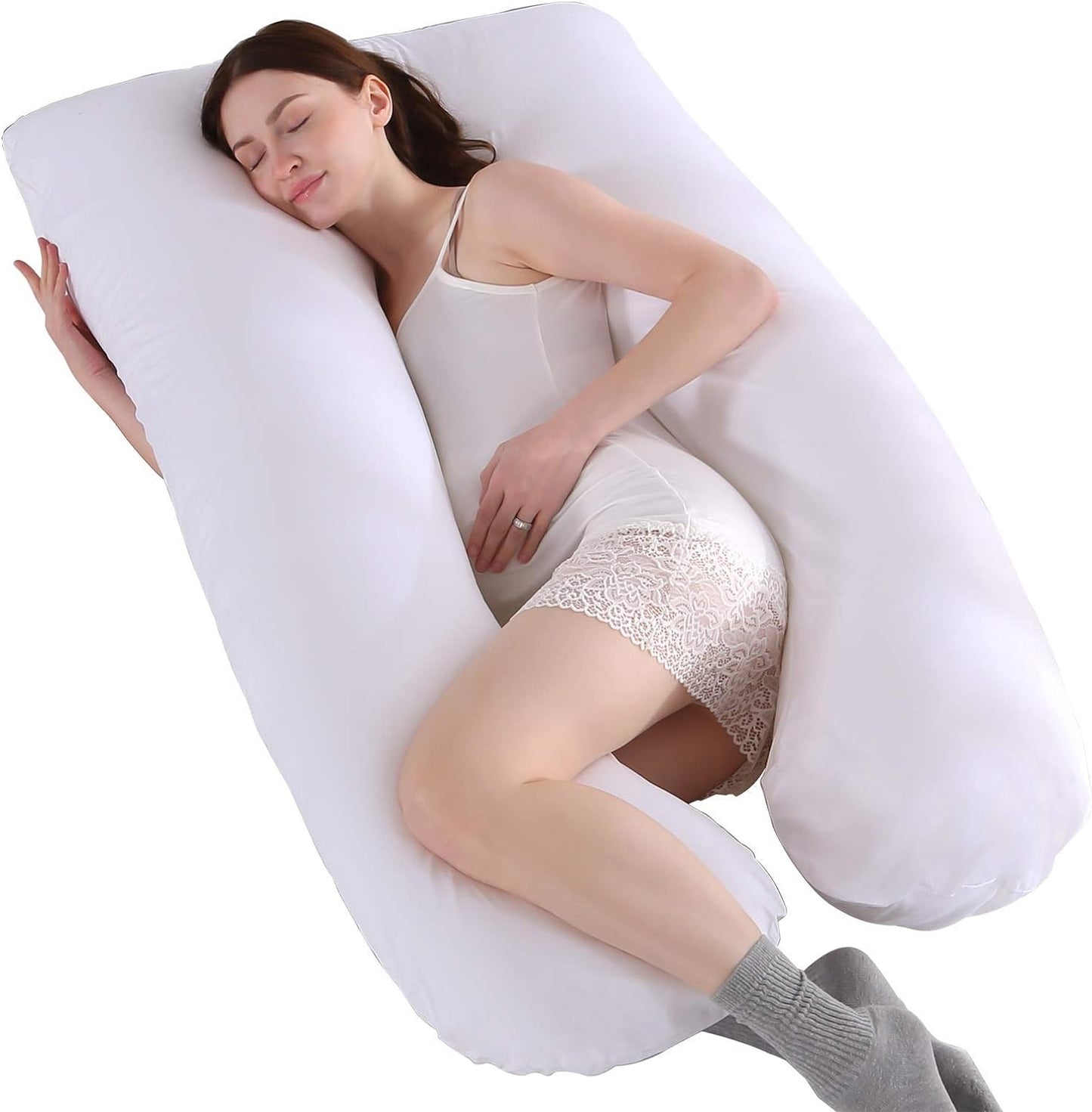 GRANDMA SHARK Pregnancy Pillow - U-shaped Maternity Pillow & Body Pillow