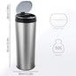 GRANDMA SHARK Tall Kitchen Bin - Sensor Bin, Rubbish Bin 50 Litres