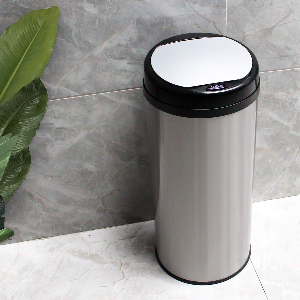 GRANDMA SHARK Tall Kitchen Bin - Sensor Bin, Rubbish Bin