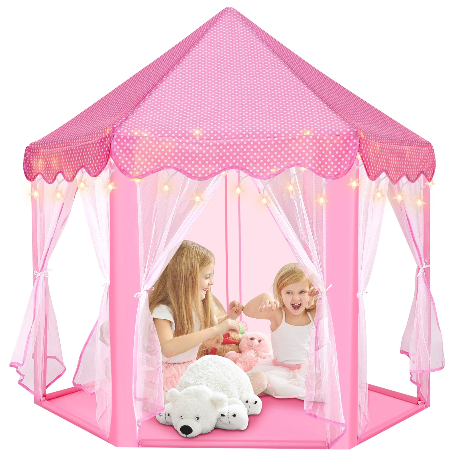 Princess Castle Play Tent for Kids suitable for both indoor and outdoo GRANDMA SHARK