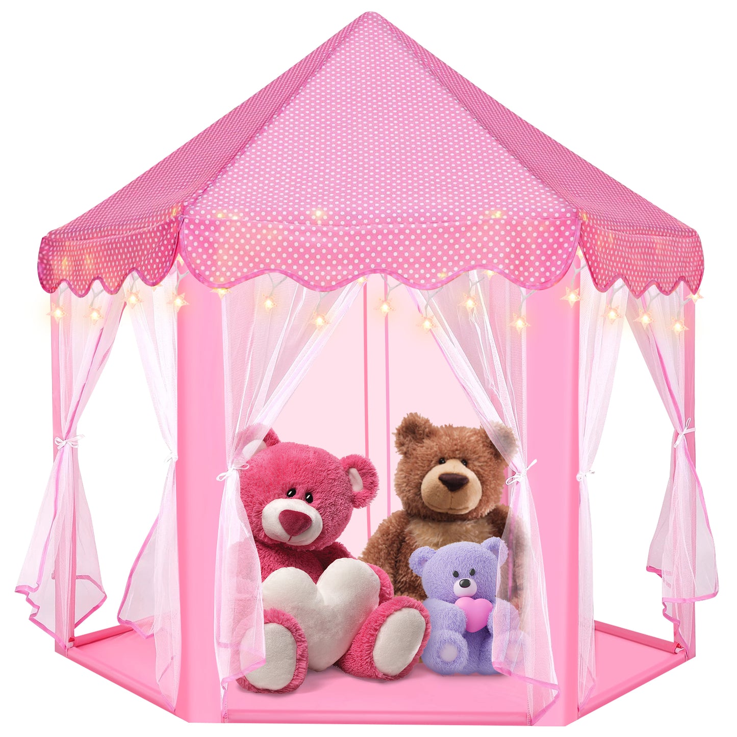 Princess Castle Play Tent for Kids suitable for both indoor and outdoor