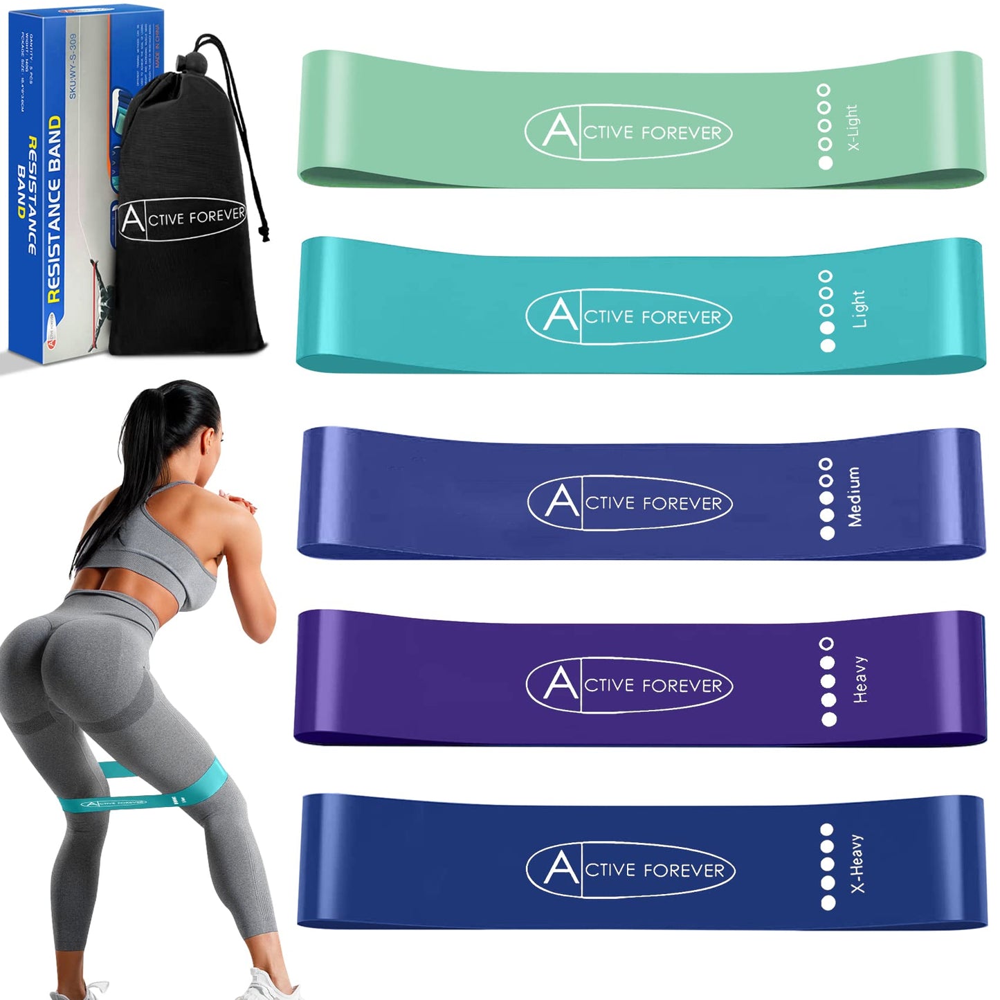 Resistance Band, Pull up Assist Band, Fitness Band, Suitable for Muscle Stretching, Yoga, Exercise