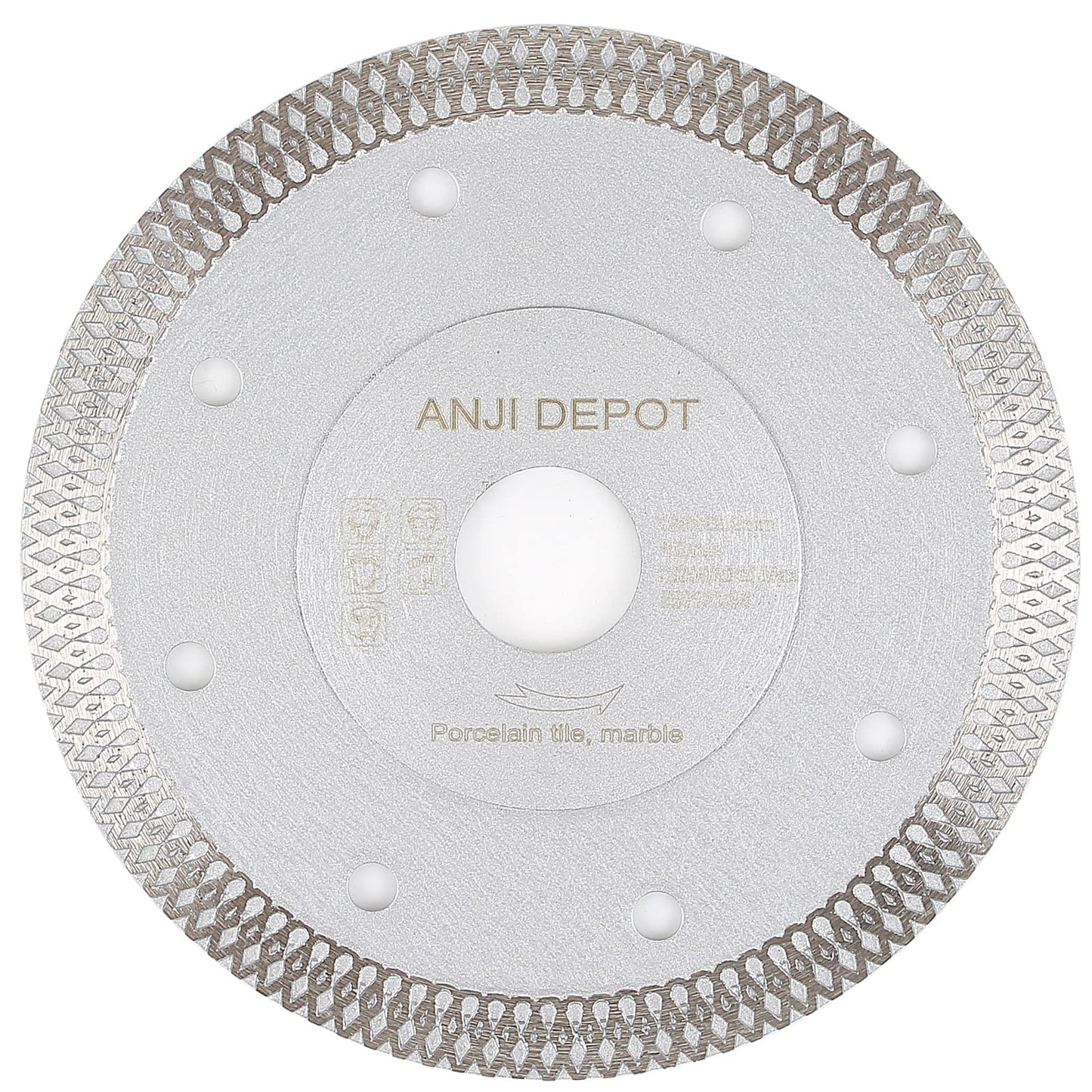 5Inch X turbo diamond saw blade for cutting ceramic or porcelain Tile