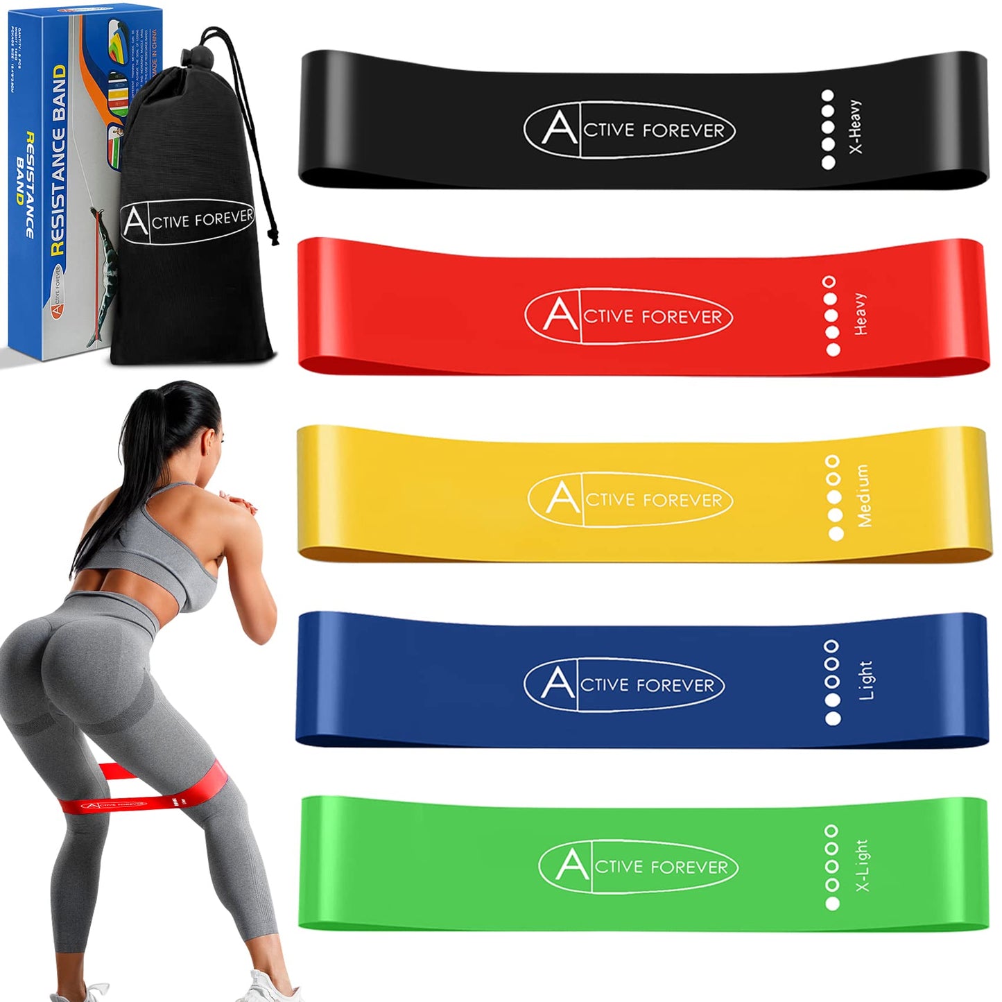 Resistance Band, Pull up Assist Band, Fitness Band, Suitable for Muscle Stretching, Yoga, Exercise