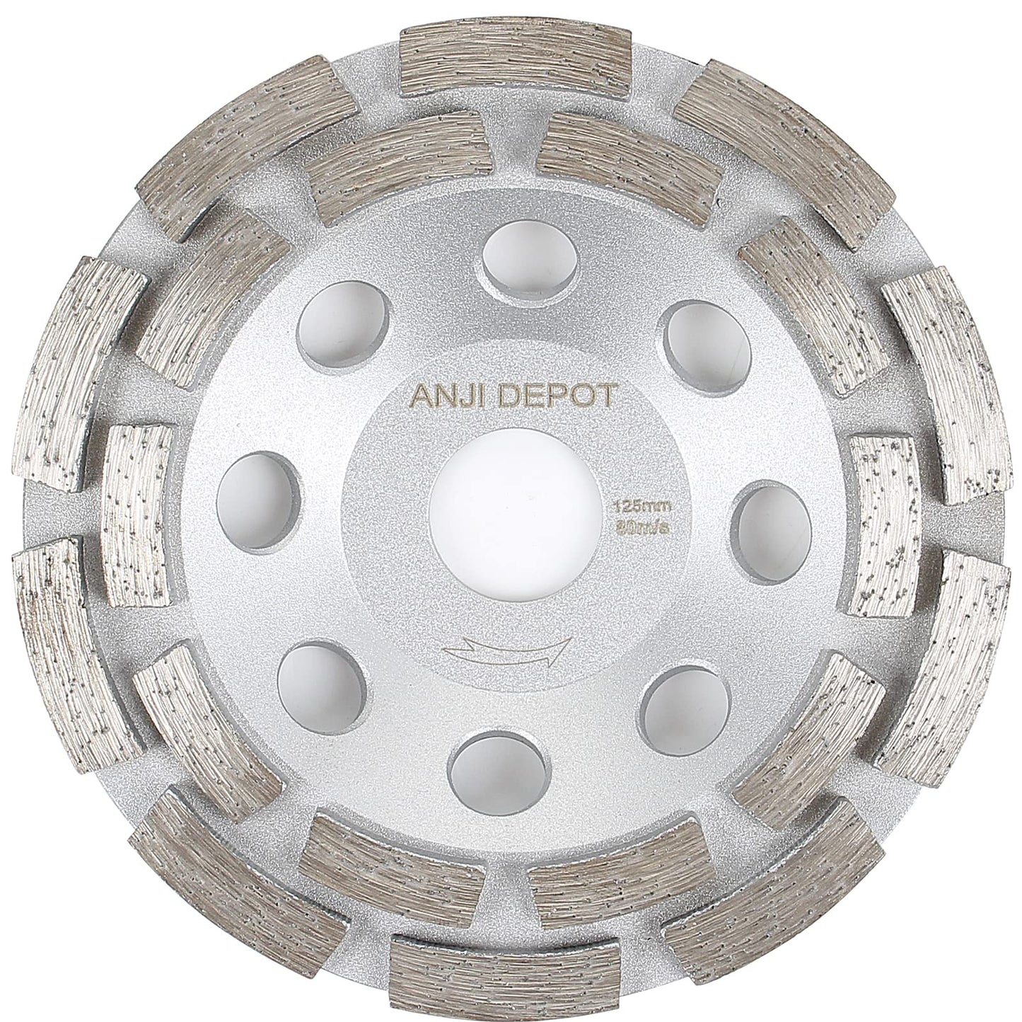 125mm double row diamond grinding cup wheel, Masonry,Natural stone