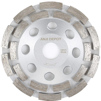 125mm double row diamond grinding cup wheel, Masonry,Natural stone