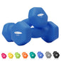 Dumbbells Set of 2, Hex Dumbbells Pair, Neoprene Waterproof Non-slip Dumbells Set