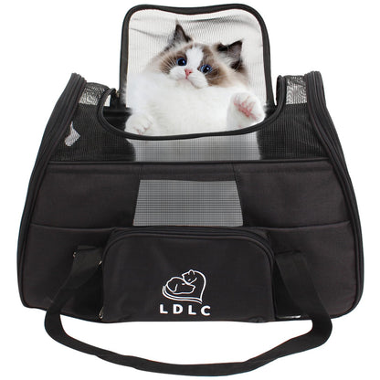 Cat Carrier Airline-Approved Travel Pet Carrier,Dog Carrier,Suitable for Small and Medium-Sized Cats and Dogs