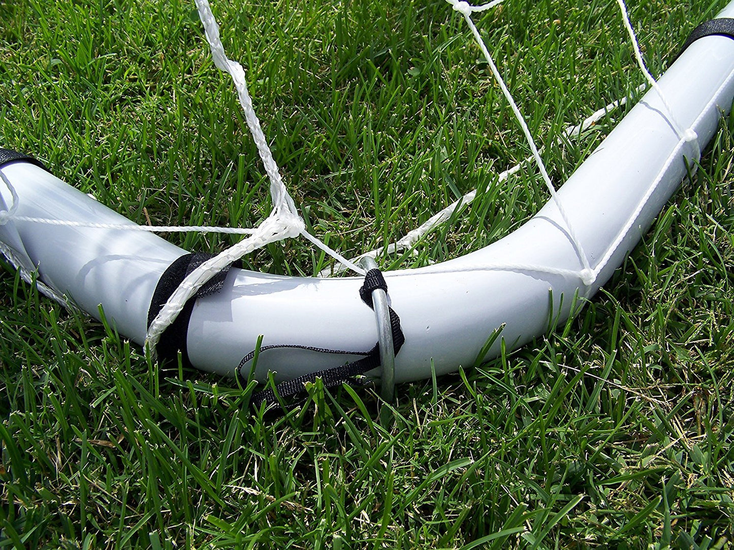 Soccer Goal 12' X 6' Football Goals W/net Straps, Anchor Ball Training Sets