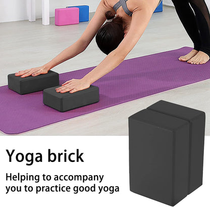 5 in 1 Yoga Block Set - Enhance Balance and Flexibility with Yoga Blocks, Strap, Wheel, and Stretch Ring - Your Complete Solution for Improved Well Being