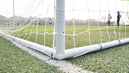 Soccer Goal 12' X 6' Football Goals W/net Straps, Anchor Ball Training Sets