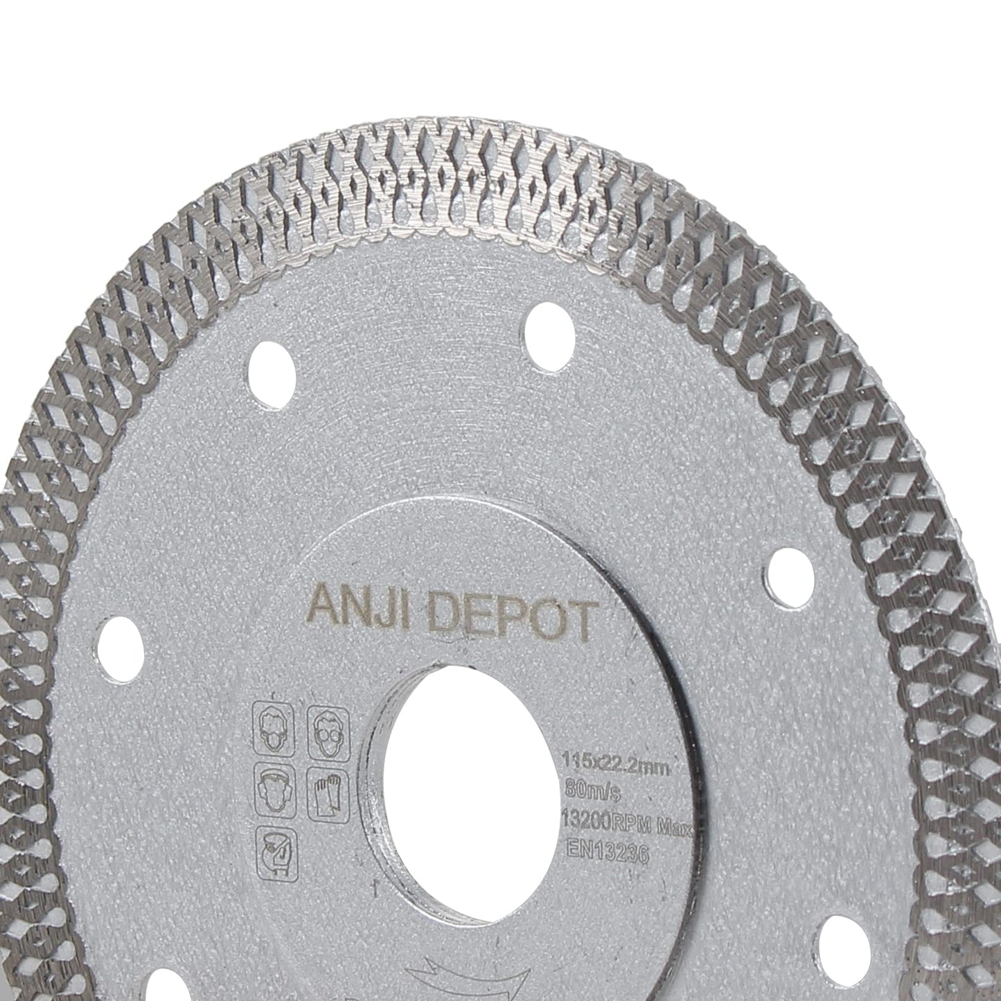 4.5-Inch X turbo diamond saw blade for cutting ceramic or porcelain Tile