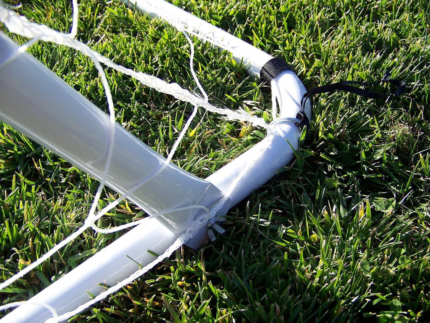 Soccer Goal 12' X 6' Football Goals W/net Straps, Anchor Ball Training Sets