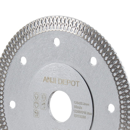 5Inch X turbo diamond saw blade for cutting ceramic or porcelain Tile