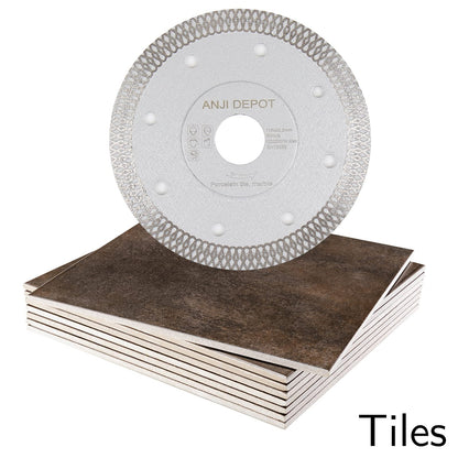 4.5-Inch X turbo diamond saw blade for cutting ceramic or porcelain Tile