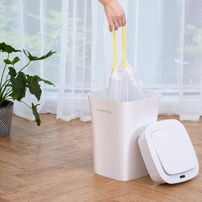 Automatic Touchless Infrared Motion Sensor Bin Kitchen Bathroom Cupboard Waste Dust Bin, 10L