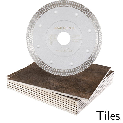 5Inch X turbo diamond saw blade for cutting ceramic or porcelain Tile