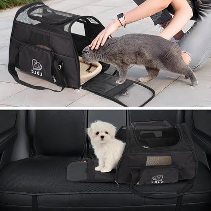 Cat Carrier Airline-Approved Travel Pet Carrier,Dog Carrier,Suitable for Small and Medium-Sized Cats and Dogs