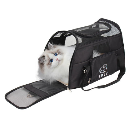 Cat Carrier Airline-Approved Travel Pet Carrier,Dog Carrier,Suitable for Small and Medium-Sized Cats and Dogs