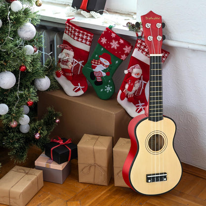 21 Inch Soprano Ukulele,Professonial Ukele for Kids Bundle with Gig Bag, Picks,Extra Strings