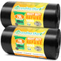 GRANDMA SHARK 70L Heavy Duty Bin Bags, Recycled Material Refuse Sacks, Strong 25 Micron Black Bin Bags, 40 Pack for Home & Commercial Waste Disposal, Durable & Leak-Proof